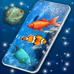 Ocean Fish Live Wallpaper 4K simgesi